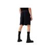 Emporio Armani SS23 Логотип на талии Свободный крой Прямые штанины Повседневные шорты Мужские шорты Темно-синий 3R1PZ7-1JHSZ-0920