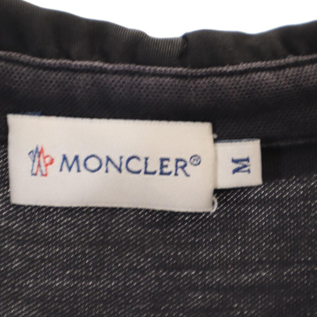 Moncler Поло с коротким рукавом M черное Женское Б/У