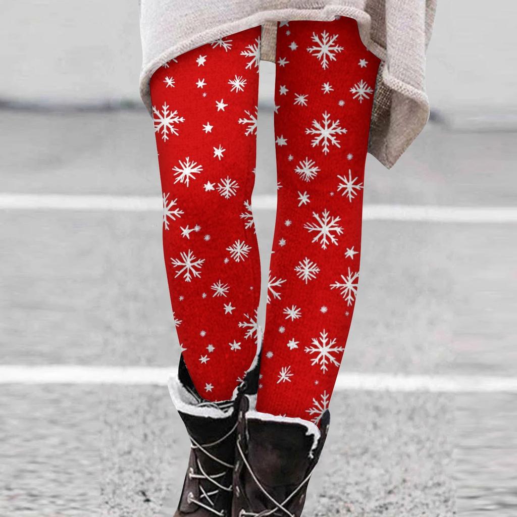 Женские брюки с принтом, эластичные мягкие хлопковые леггинсы, повседневная домашняя пижама