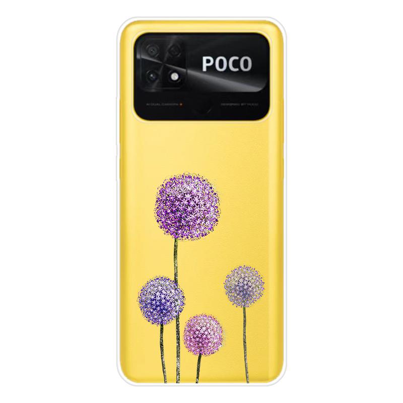 Для Xiaomi Poco C40 C 40 Чехол Мягкая силиконовая задняя крышка Мультяшный чехол для телефона Разнообразие