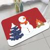 Christmas Decorations Christmas Mat Santa Claus Gnome Door Mat New Outdoor Carpet  Home