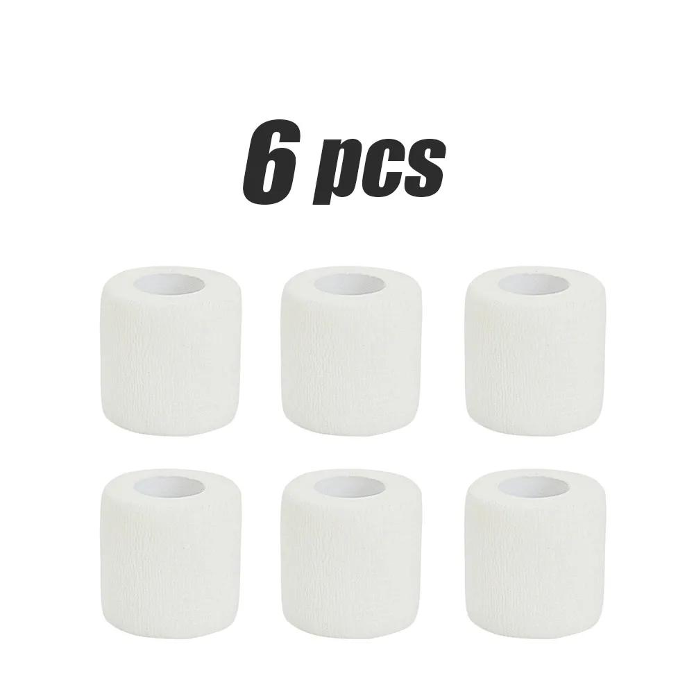 1/15 шт. Белые самоклеящиеся когезивные эластичные бинты первой помощи, спортивная лента для растяжений и отеков запястья и лодыжки