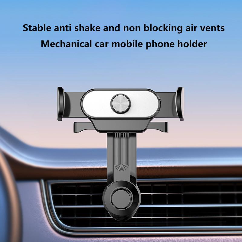 Автомобильный держатель для телефона, крепление на вентиляционную решетку, держатель для сотового телефона в автомобиле, поддержка мобильных устройств для iPhone 15 14 Xiaomi Samsung, подставка-клипса для GPS