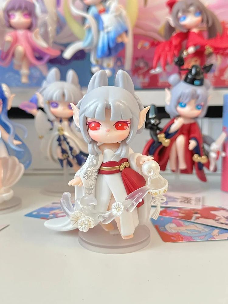 Аутентичная серия мифических персонажей древнего фольклора сури, креативная, модная, игровая, сюрприз в слепой коробке, украшение, ручная работа, игрушка для девочки, подарок