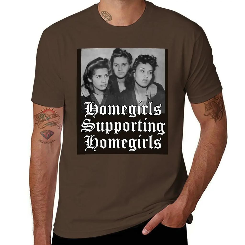OG Pachuca Homegirls Supporting Homegirls T-Shirt blanks sports fans aesthetic clothes mens big and tall t shirts