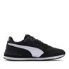 Puma St Runner V4 Mesh Удобная амортизация Низкий верх Повседневные кроссовки Унисекс кроссовки Черный Белый 399666-01