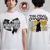 Wu-Tang Clan The Final Chamber 2026 North America Tour Merch The Samurai White T-Shirt