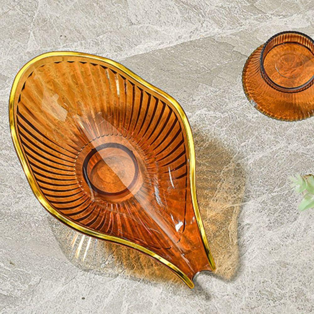 No punching Soap Box Leaf Shape Soap Holder Creative Soap Tray  Household