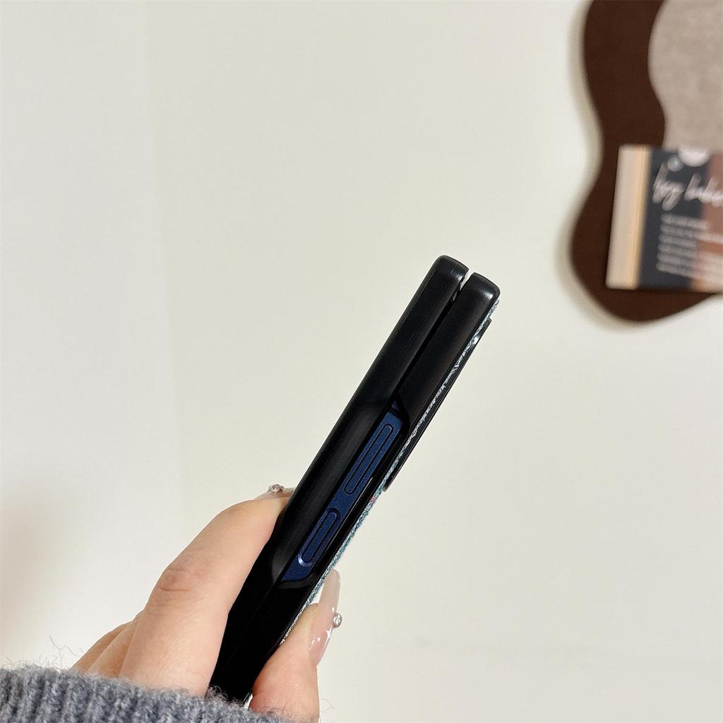Чехол от падения для Samsung Z Fold7: Совместимо с Z Fold5/6, Flash Diamond и Z Fold4/3, Star Diamond Защитная крышка.