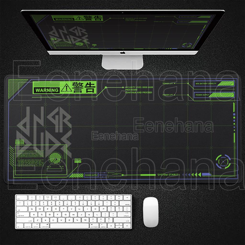 Machinery Mouse Pad Large Black White Advanced Desk Mat PC Gamer XXL HD Home Office Setup Nonslip Keyboard Gaming Accessories