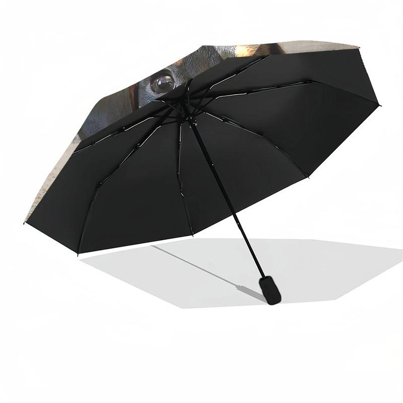 1pc Dachshund Paws Umbrella with Plastic Handle,Suitable for All Seasons Home Travel Outdoor UmbrellaDD1755