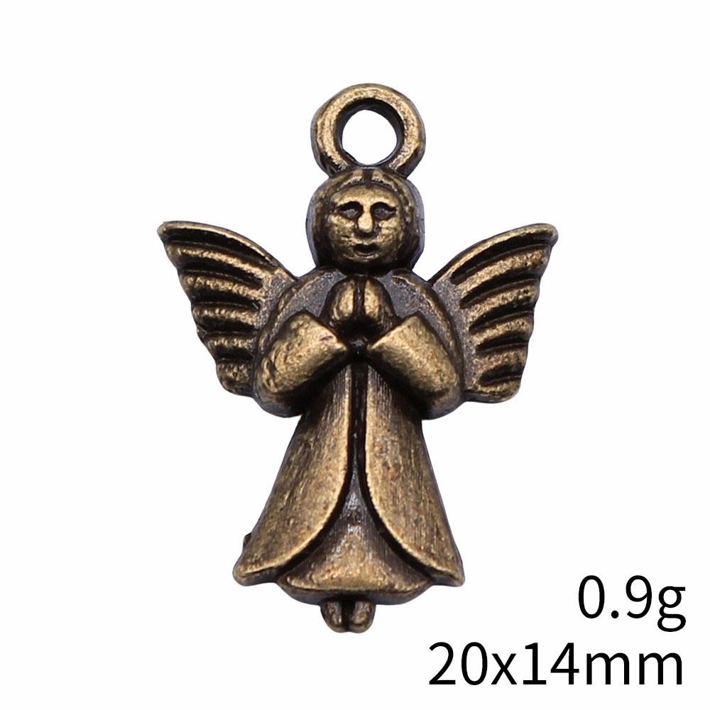 Ожерелье с подвесками «Назад в школу» Подвеска с подвесками в виде ангела Сувенирные подвески для браслетов