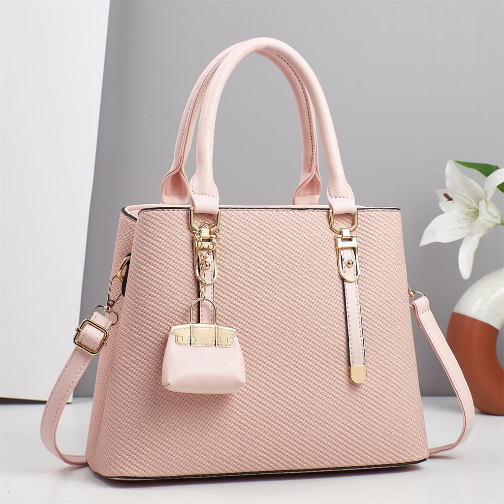 Новая высококачественная модная сумка, универсальная, большая вместительная сумка через плечо, простая и атмосферная сумка-тоут Macaron