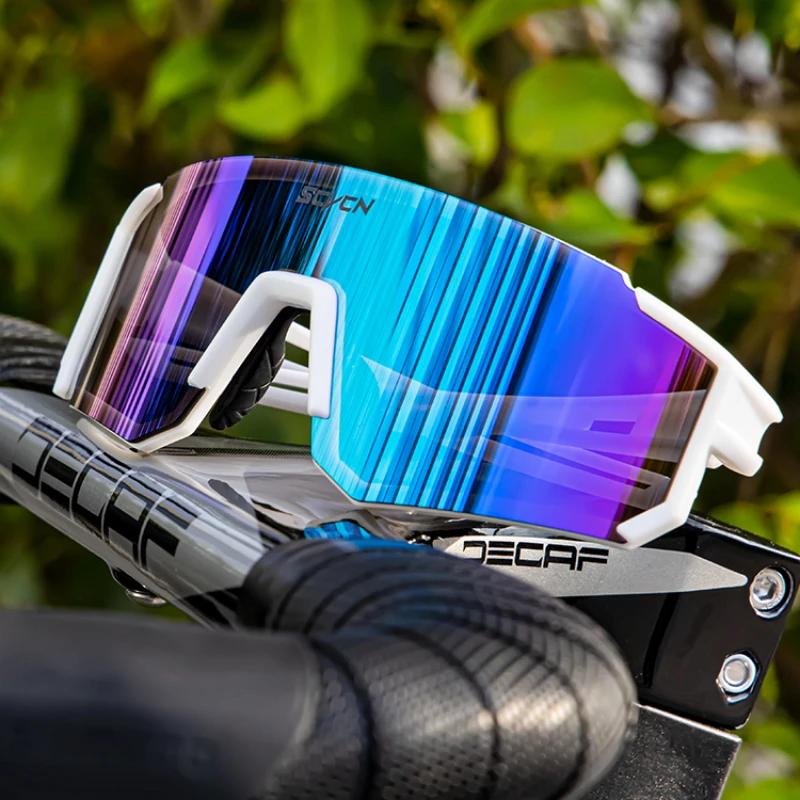 SCVCN Новые уличные велосипедные солнцезащитные очки Мужские Женские MTB Очки для езды на велосипеде Спортивные Защитные очки для скалолазания Велосипедные Очки с защитой UV400