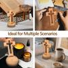 Cross Wood Crucifix Standing Jesus Wall Wooden Religious Christian Table Decoration Gifts Holy Church Religious Ornament Statue