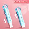 Kawaii Retractable Eraser Cute Cat Korean Stationery Rubber Drawing Erasers Children's School Supplies Office