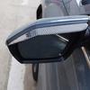 For Hyundai Elantra -2024 Carbon Fiber Mirror Rain Eyebrow Trim