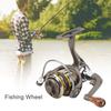 Портативная цельнометаллическая прочная 13+1BB подшипник мини-спиннинговая катушка для морской рыбалки спиннинговая катушка рыболовные снасти аксессуары (Мини 150)