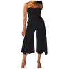 Women's Rag Jumpsuit Slim Fit Sexy Fashion Sleeveless Evening Women's Capris