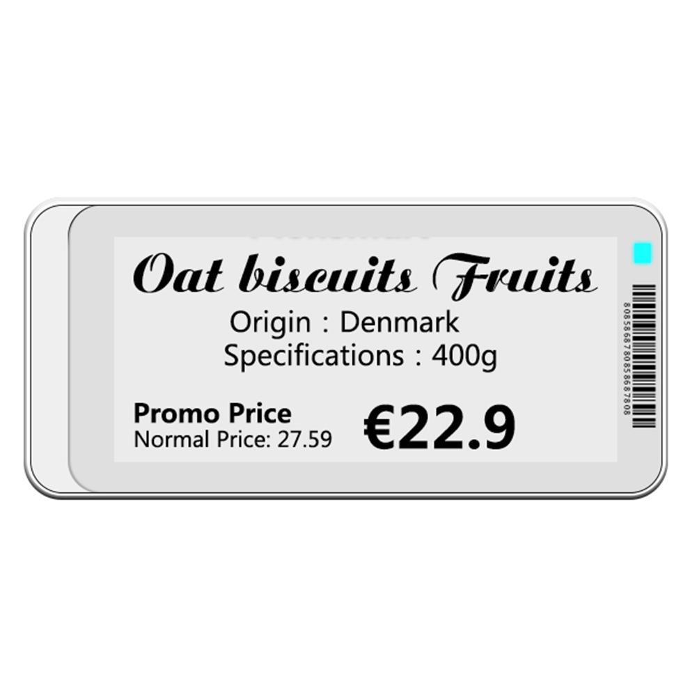 2.1'' 2.9'' E-paper E-Ink EInk Экран Дисплея NFC BT Версия Операционное ПО Приложения TFT Экран IP65 Электронная Ценниковая Карта