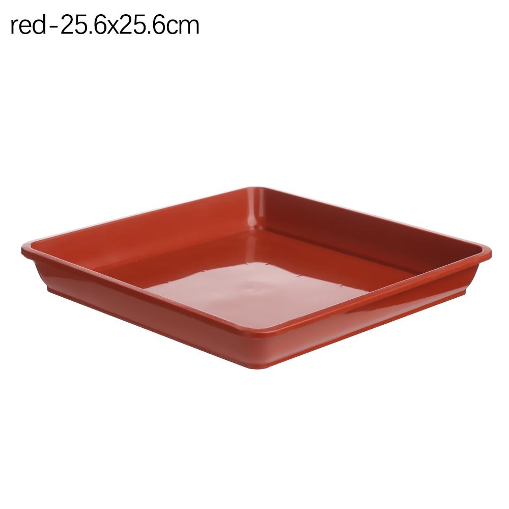 1Pcs Heavy Duty Durable Square Plastic Tray Saucers Indoor Outdoor Drip Trays Plant Saucer