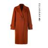 ELLASSAY Women's Wool & Cashmere Blend Mid-length Coat