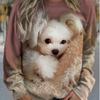 Autumn&Spring Clothing Cute Cat Print Sweater Tops for Women Round Neck Long Sleeve