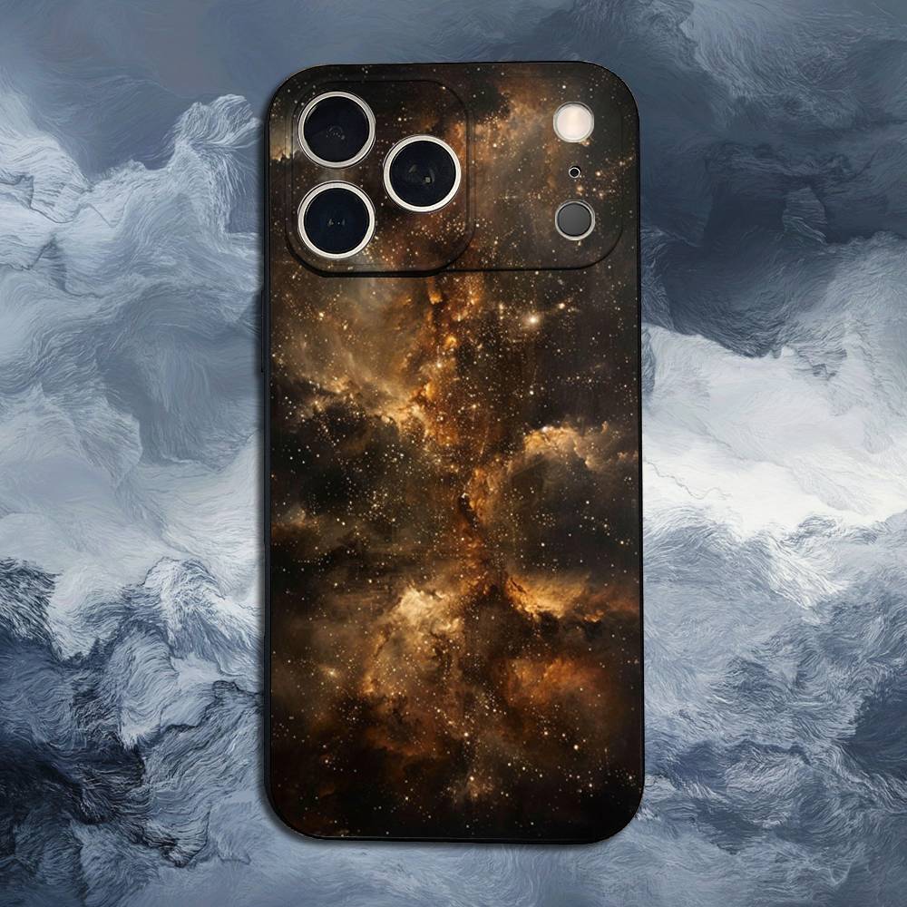 Космос Для Галактики Вселенной Для iPhone 13,16,11,14,17,12,15,Plus,Pro Max,XS,X,XR,SE,Mini,8,7,Чехол Для Телефона Мягкий Силикон Черный