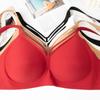 Plus Size Bra Sexy Seamless Bras for Women No Wire Bralette Comfortable Underwear Solid Color Ladies Lingerie