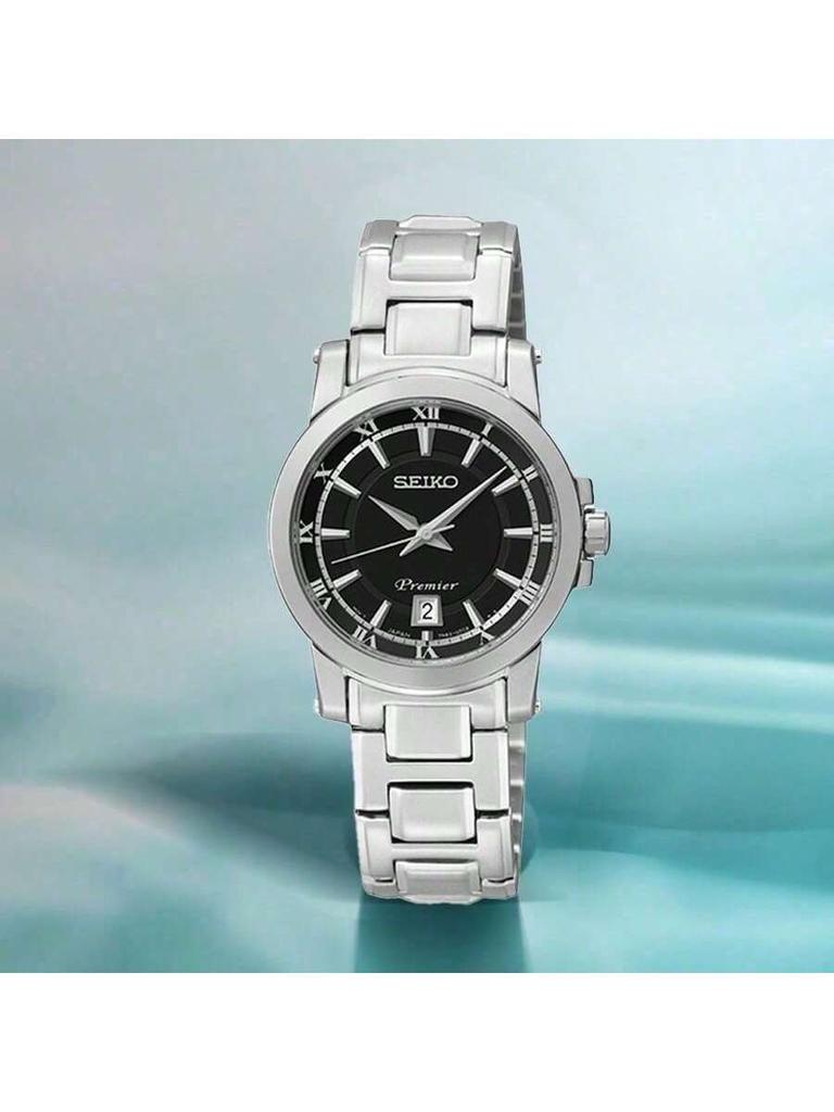 Seiko PREMIER SXDF43J1 Женские кварцевые часы Ремешок из нержавеющей стали
