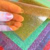Waterproof Transparent Vinyl Fabric Flexible Faux Synthetic Leather  Sewing Crafts