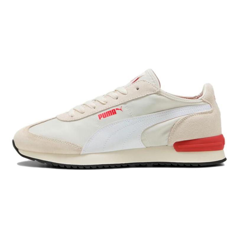 Puma R78 Wind Нейлон Универсальные Удобные Прочные Низкие Повседневные Кроссовки Унисекс Серый Белый 400694-01