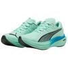 New PUMA Deviate NITRO 3 Abrasion Resistant Low Top Running Shoes Unisex Green Blue 309707-22
