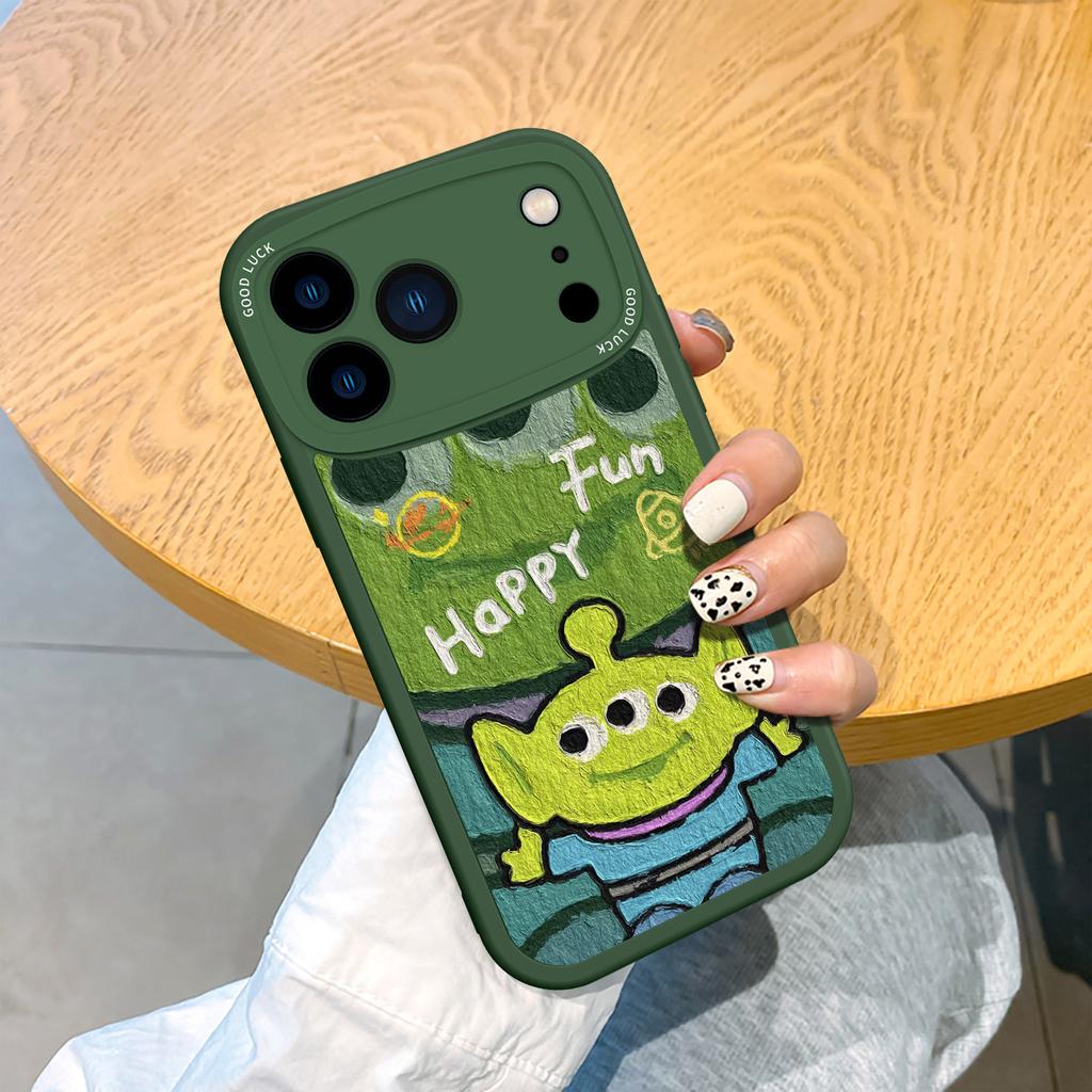 Couple Apple 17 mobile phone protective case Buzz Lightyear iPhone16promax all-inclusive 15plus toy man