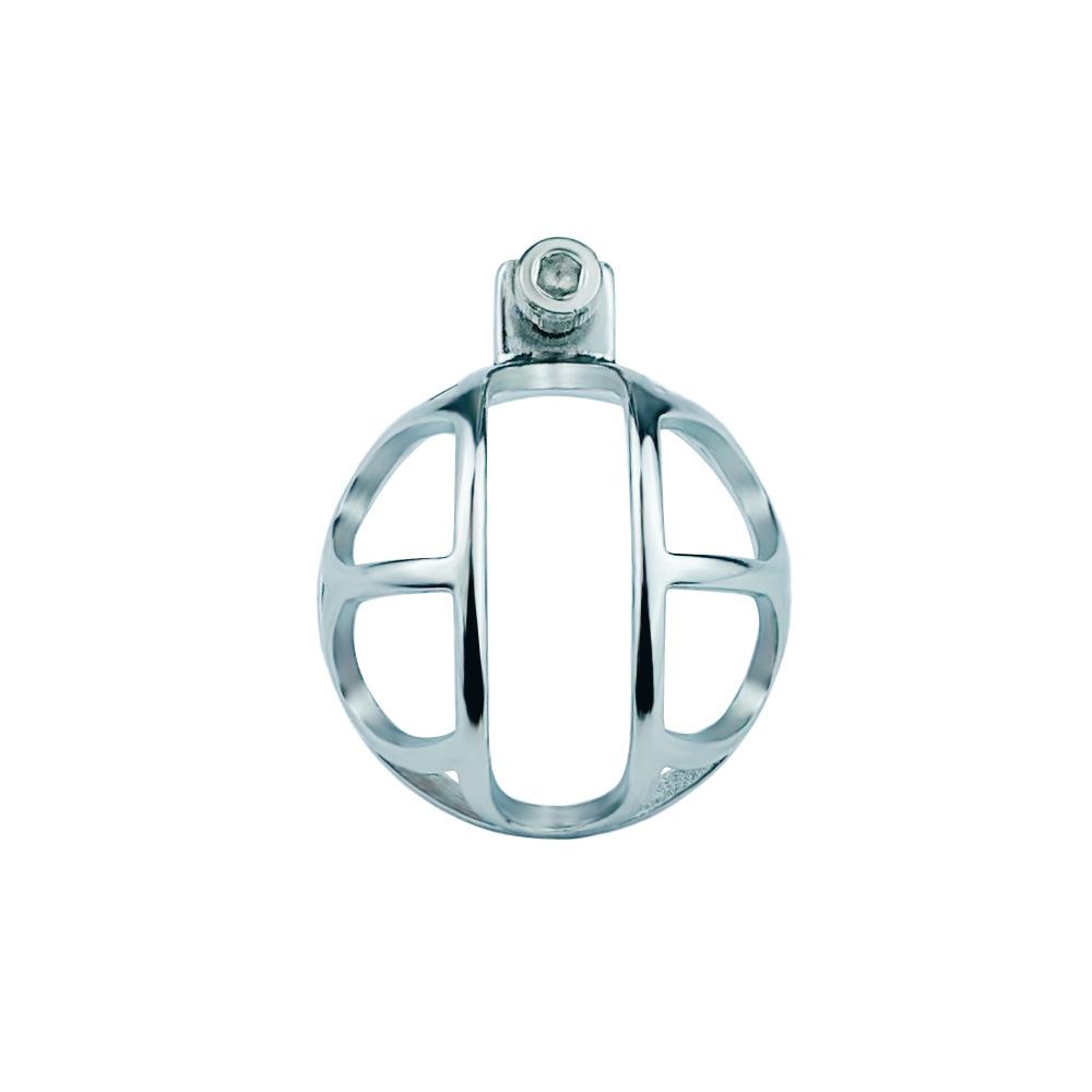 Мужской уретральный замок целомудрия металлический замок CB короткий пенис клетка замок для члена взрослые секс-игрушки из нержавеющей стали кольцо для члена фемдом БДСМ