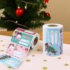 250pcs/Roll Christmas Stickers Christmas Decoration for Home 2025 Gift Wrapping Label Sticker Navidad Natal New Year Gift 2026