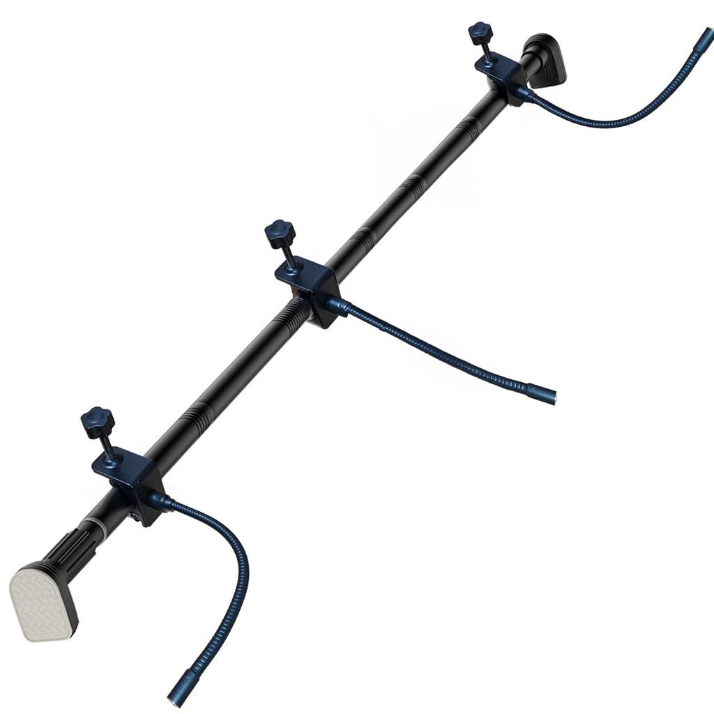 Garland Hanger For Front Double Door Width Doors | Heavy-Duty Christmas Decoration Holder For Wreaths, Lights, & Garland | No Screws, Drilling, G