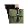 Adidas 22.6L Brand Logo Solid Color Minimalist Flap Sports Backpack PU Unisex Backpack Rock-Olive-Green IA7499