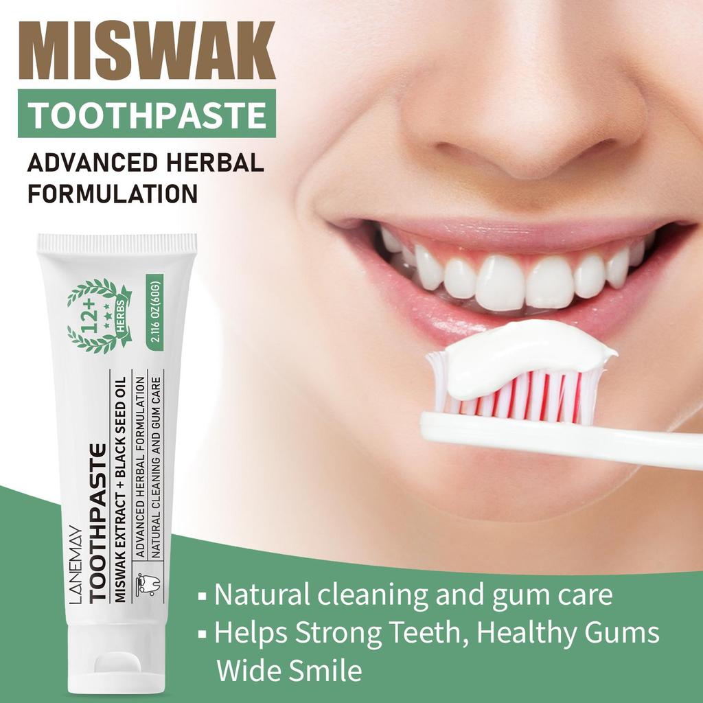 Toothpaste-Deep Cleansing Strengthens Teeth, Promotes Healthy Gums & Brighter Smile, Daily Freshness,60g