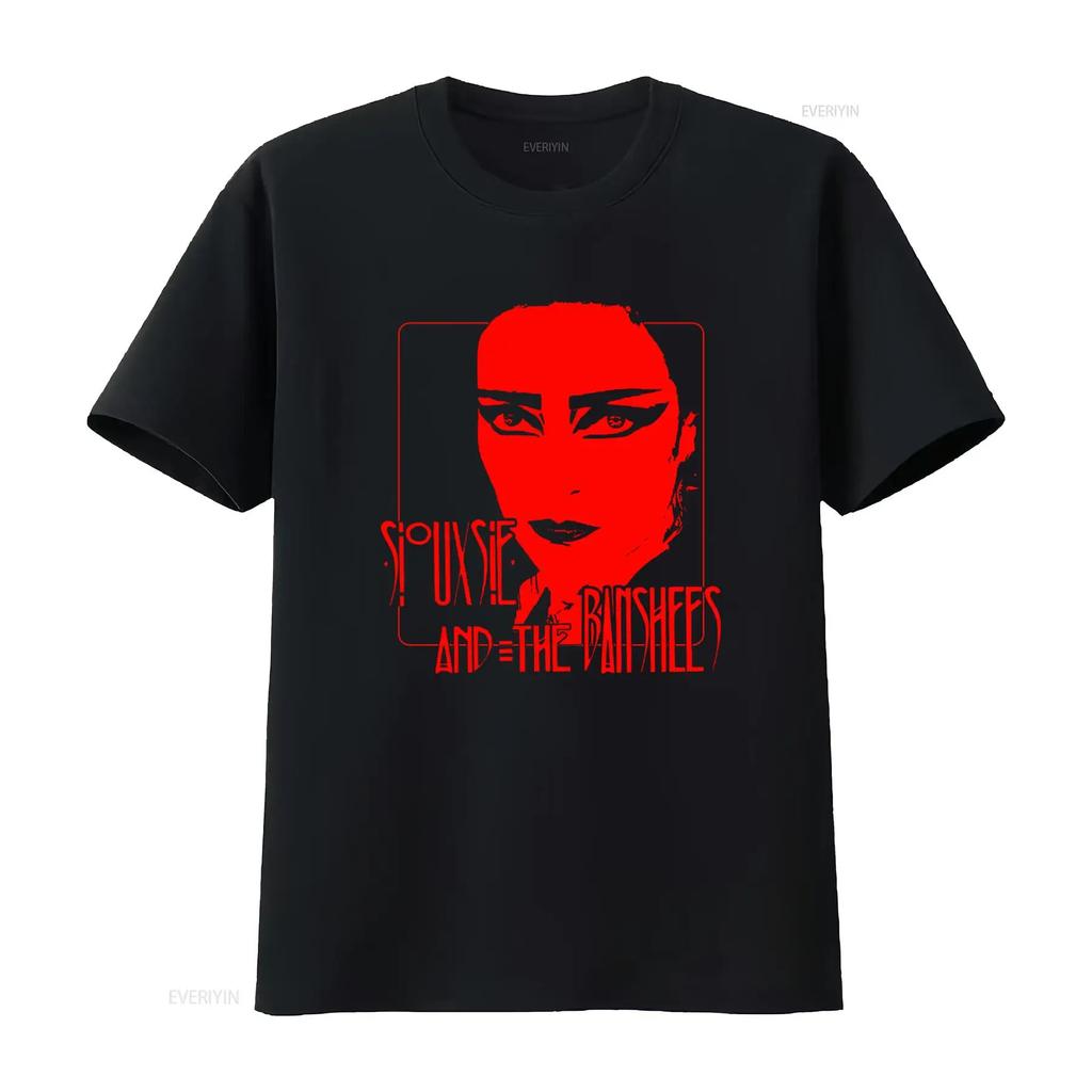 Vintage Style Siouxsie And The Banshees Softstyle T Shirt For vintage Washed graphic streetwear fashion Breathable Soft