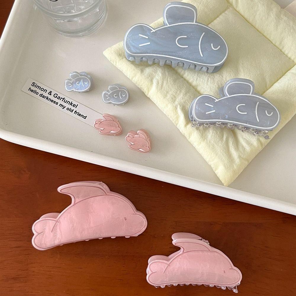 Рыба Животное Акула Заколка Блестящая Рыба Заколка Для Волос Смешной Дельфин Коготь Для Волос Женский/Детский