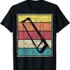 Hacksaw. Retro Vintage With Classic Stripes. T-Shirt
