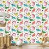Colorful Dinosaurs Wallpaper for Living Room and Bedroom 50x1000