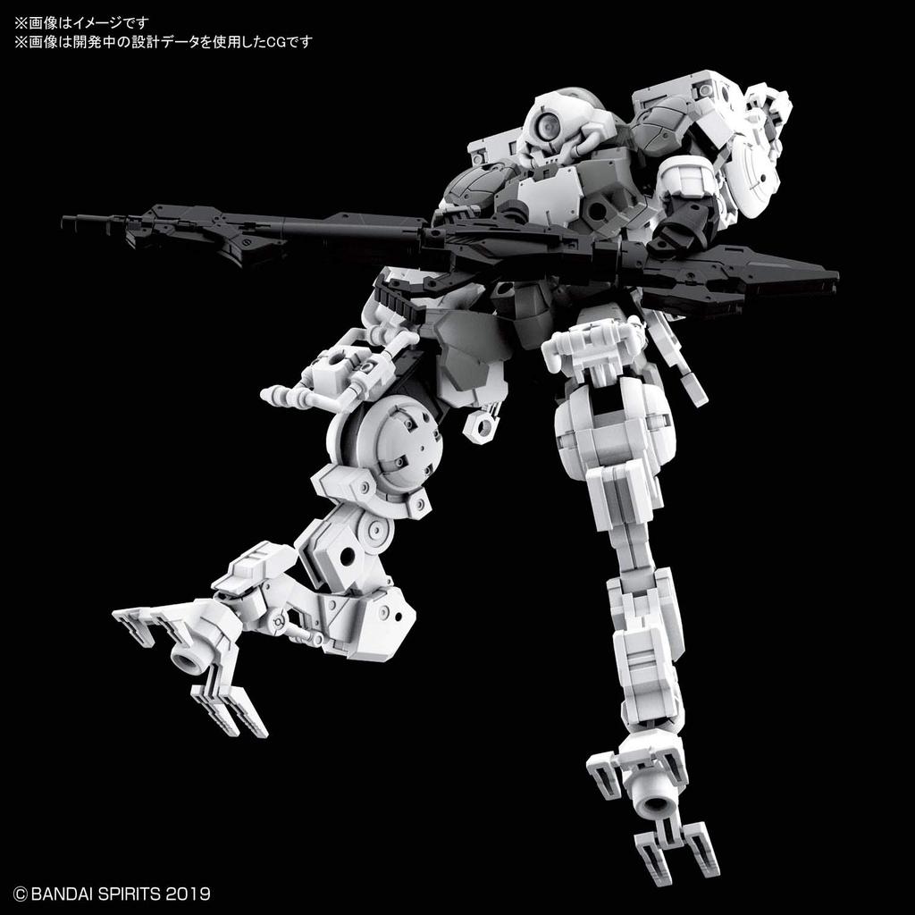 BANDAI SPIRITS 30MM bEXM-15 Портанова (Спецификация пространства) [Серый] Пластиковая модель в масштабе 1/144 с цветовой кодировкой