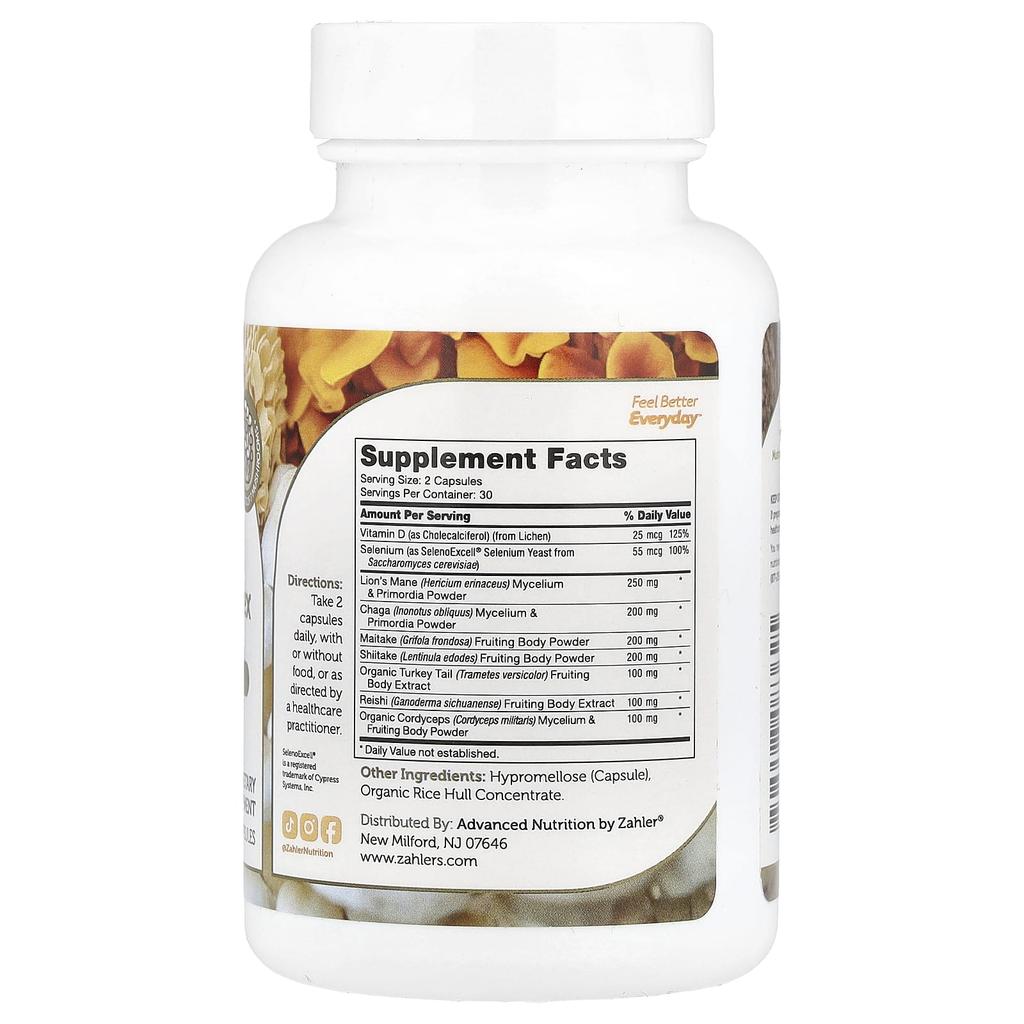 Mushroom Complex, 60 Capsules