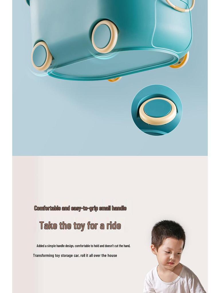 QiMiao Cute Piggy Toy & Clothes Organizer for Kids