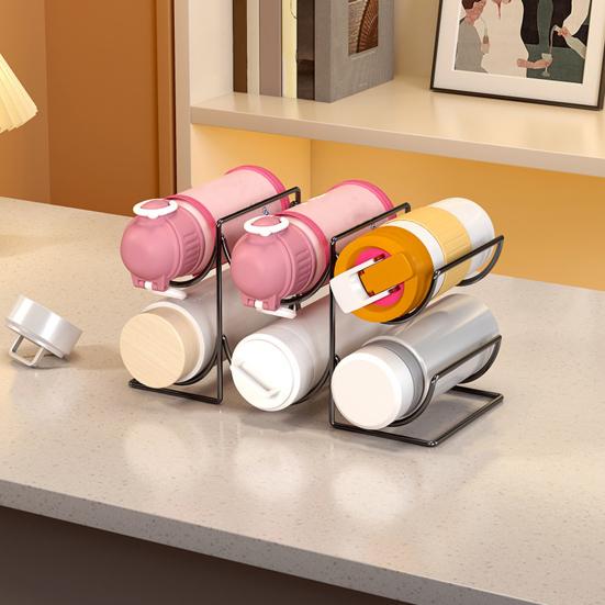 Складная стойка для хранения бутылок с водой, кухонный шкаф, столешница, большая емкость, держатель для кружек, дорожных кружек