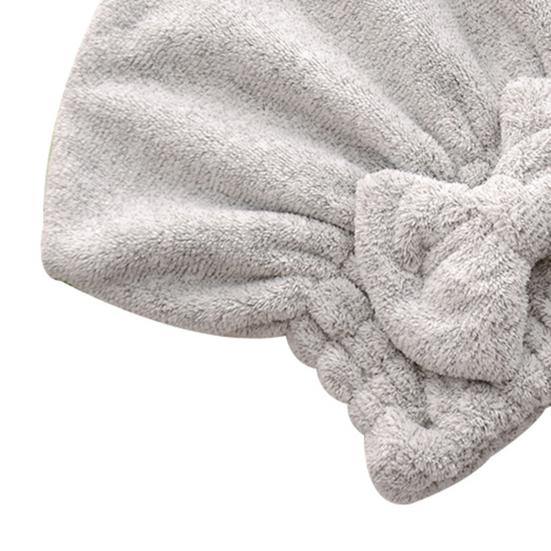 Hair Drying Hat Super Soft Skin-touch Comfortable Highly Absorbent Quick Drying Dry