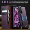 For Samsung Galaxy A16 5G Magnetic Case RFID Blocking Detachable Wallet Leather Phone Cover