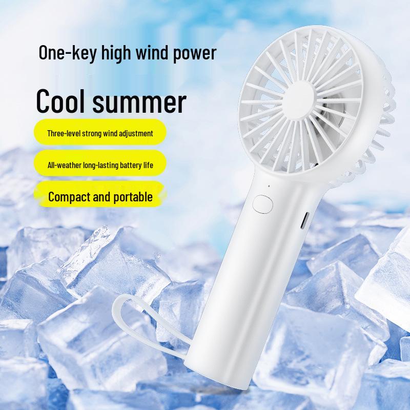 2025 Silent Long-Lasting Wireless Rechargeable High-Capacity Handheld Fan